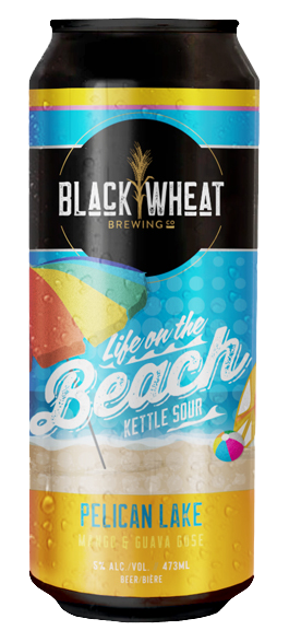 Black Wheat Brewing Co. Life On The Beach Pelican Lake Gose