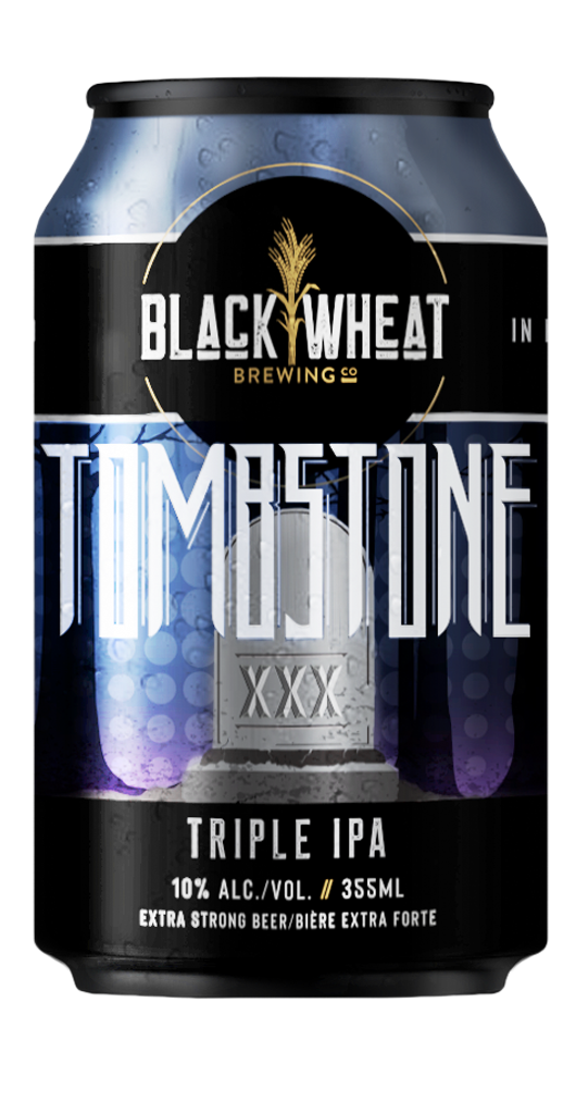 Black Wheat Brewing TOMBSTONE Triple IPA 355ml