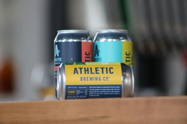 Not drinking? No problem! 

We’ve got a few more non-alcoholic options in the tap room for you to enjoy, come on in and check out the @athleticbrewing options we’ve got in store! 

Cheers! 🍻